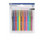 12 Pack Fineliner Pens, Brights - Anko