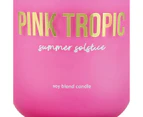 Pink Tropic Summer Solstice Soy Blend Fragrant Candle - Anko