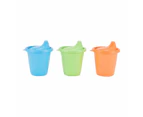 6 Pack Reusable Cups with Hard Spout Lids - Anko