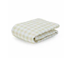 Fitted Change Mat Cover, Gingham - Anko