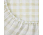 Fitted Change Mat Cover, Gingham - Anko