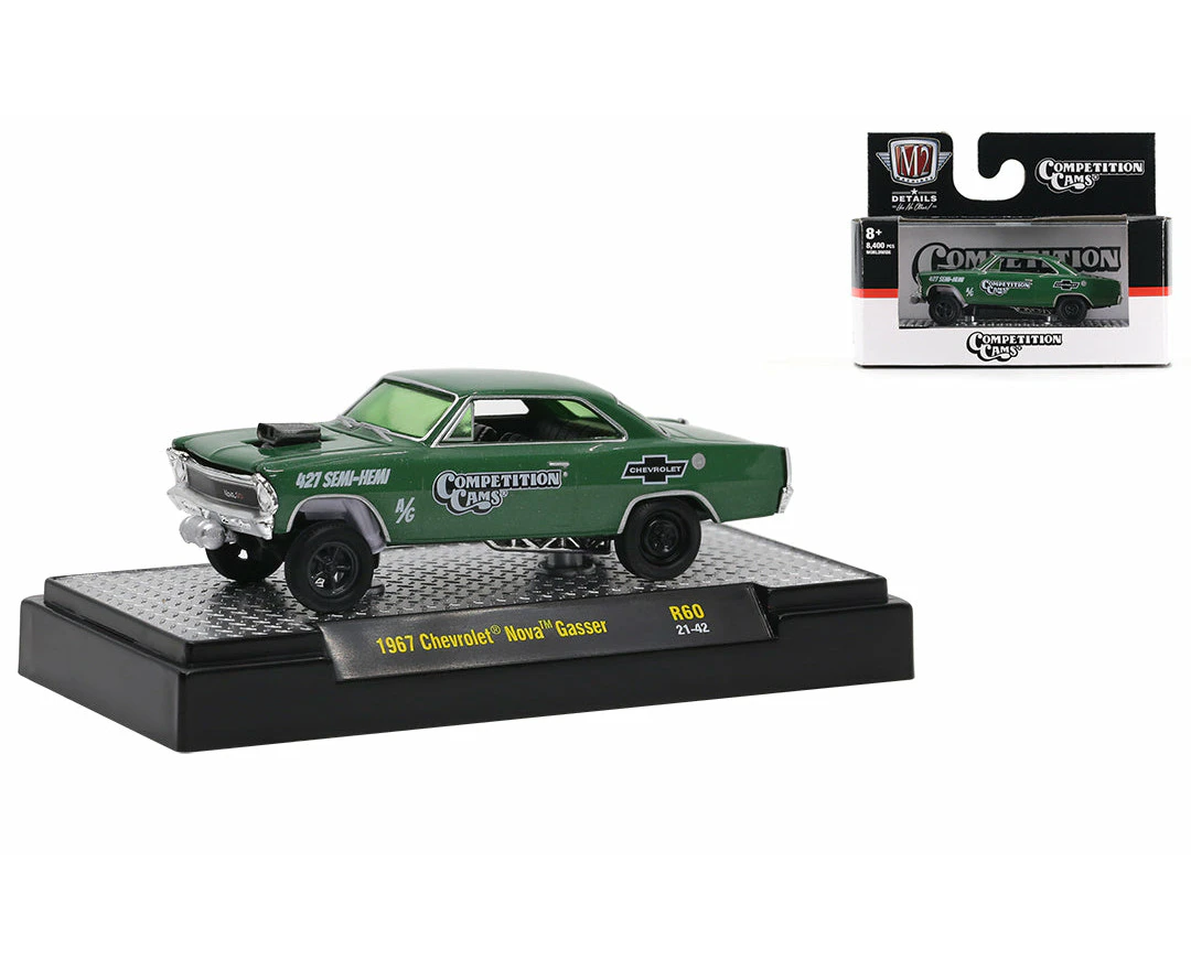 M2 Machines 1:64 Auto-Thentics Release 60 - 1967 Chevrolet Nova Gasser