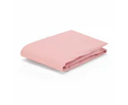 2 Pack Cotton Fitted Cot Sheets, Pink and Scribble Daisy - Anko