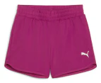 Puma Girls' Active Shorts - Magenta Gleam