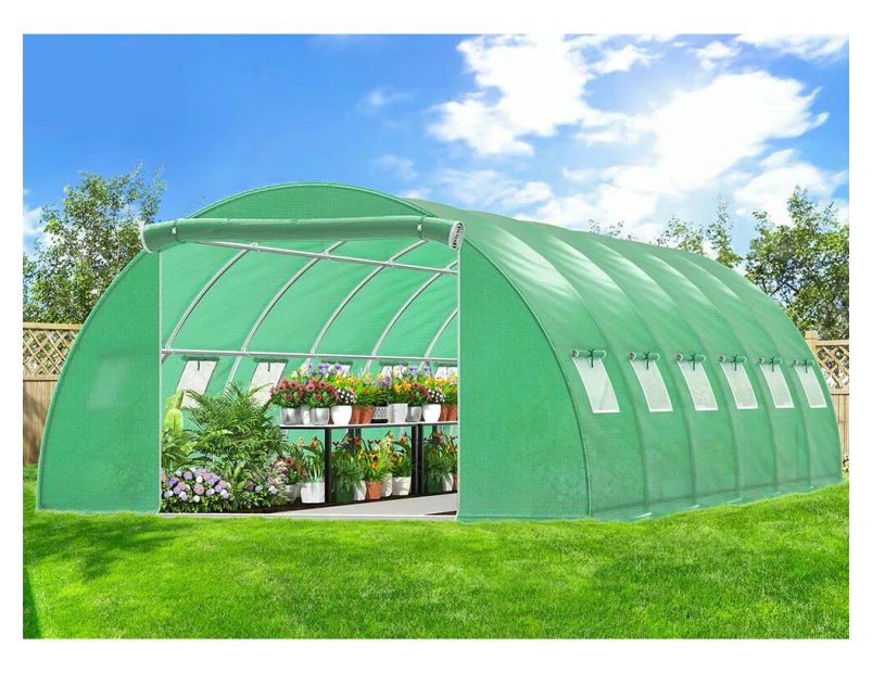 ALFORDSON Greenhouse Dome Shed Walk in Tunnel Plant Garden Storage Cover 6x4x2M