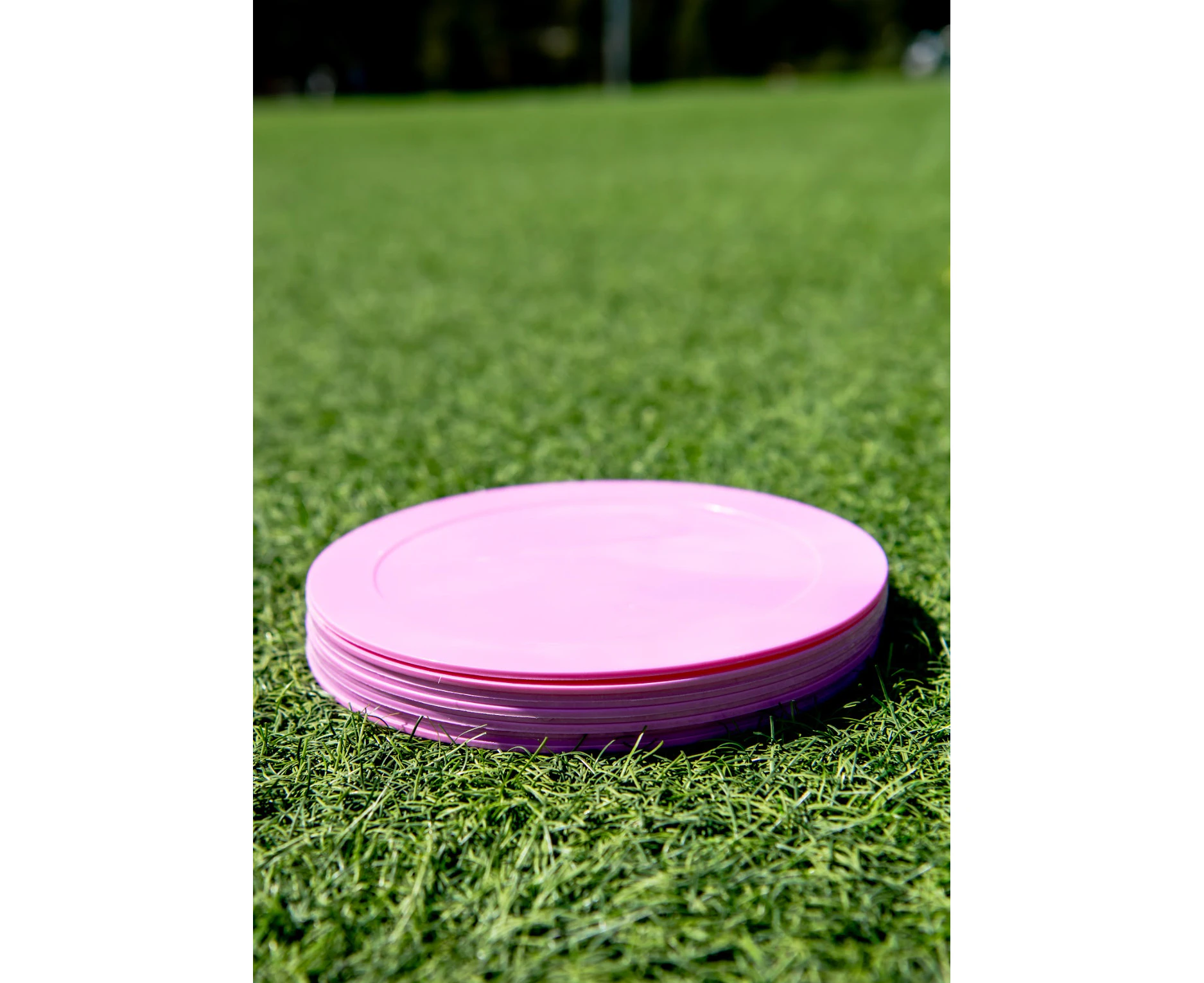 Flat Disc Marker - Pink 10pc