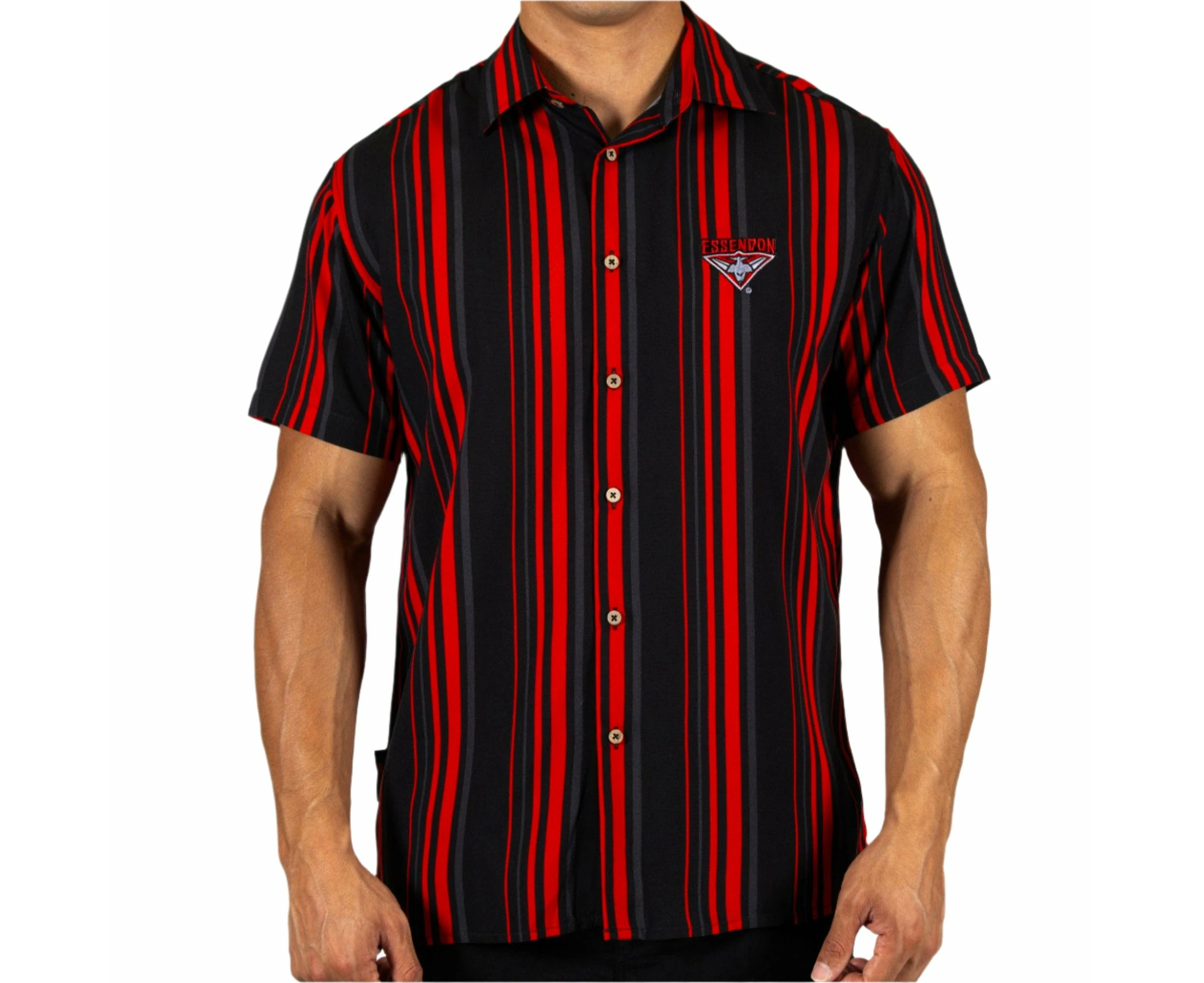 Essendon Bombers AFL Footy Mens Sorrento Party Shirt