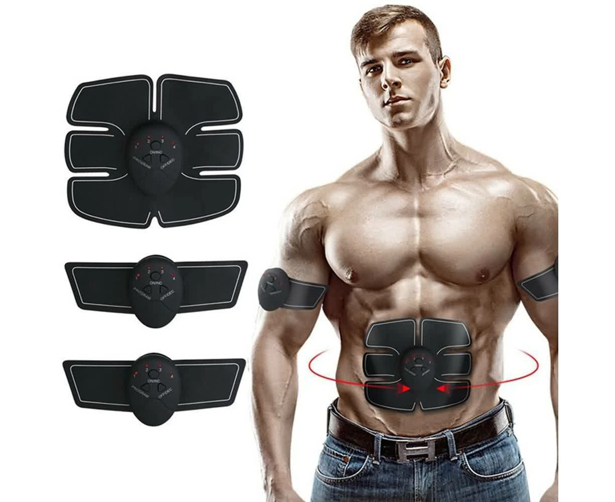 Ultimate Muscle Stimulator ABS Training Gear Trainer Six Pad Body EMS Exercise