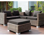 2pcs Waterproof Seat Cushions, Outdoor or Indoor Charis, Washable Oxford Cover 48x48x9cm