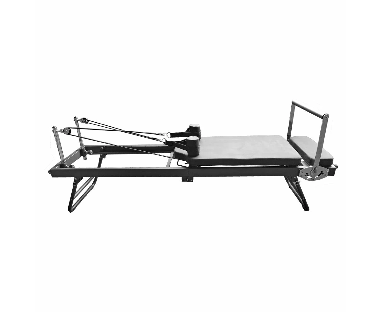 FLEXIO Multi-purpose Foldable Steel Frame Pilates Reformer Pilates Tables-Black