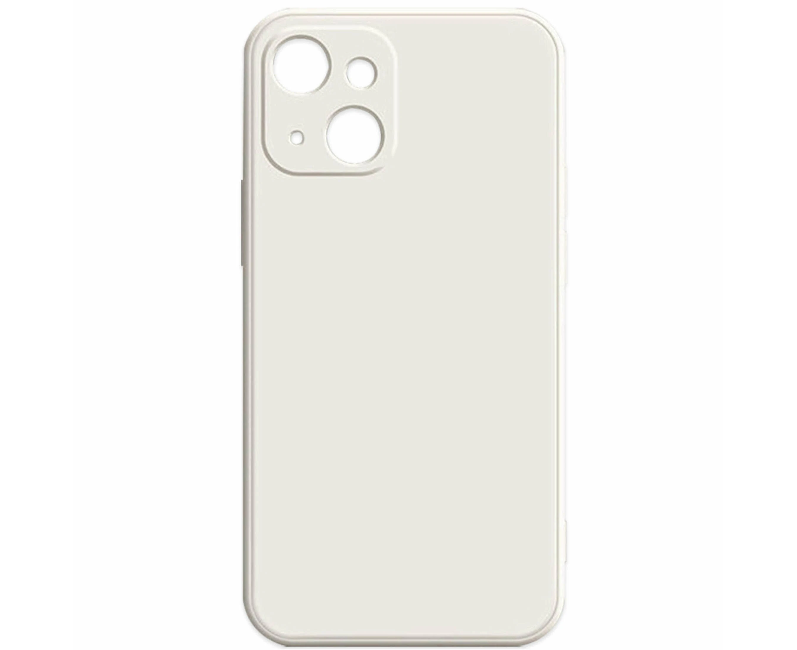 Silicone Mobile Phone Case Milky White,Anti-Scratch (6.1 inch)