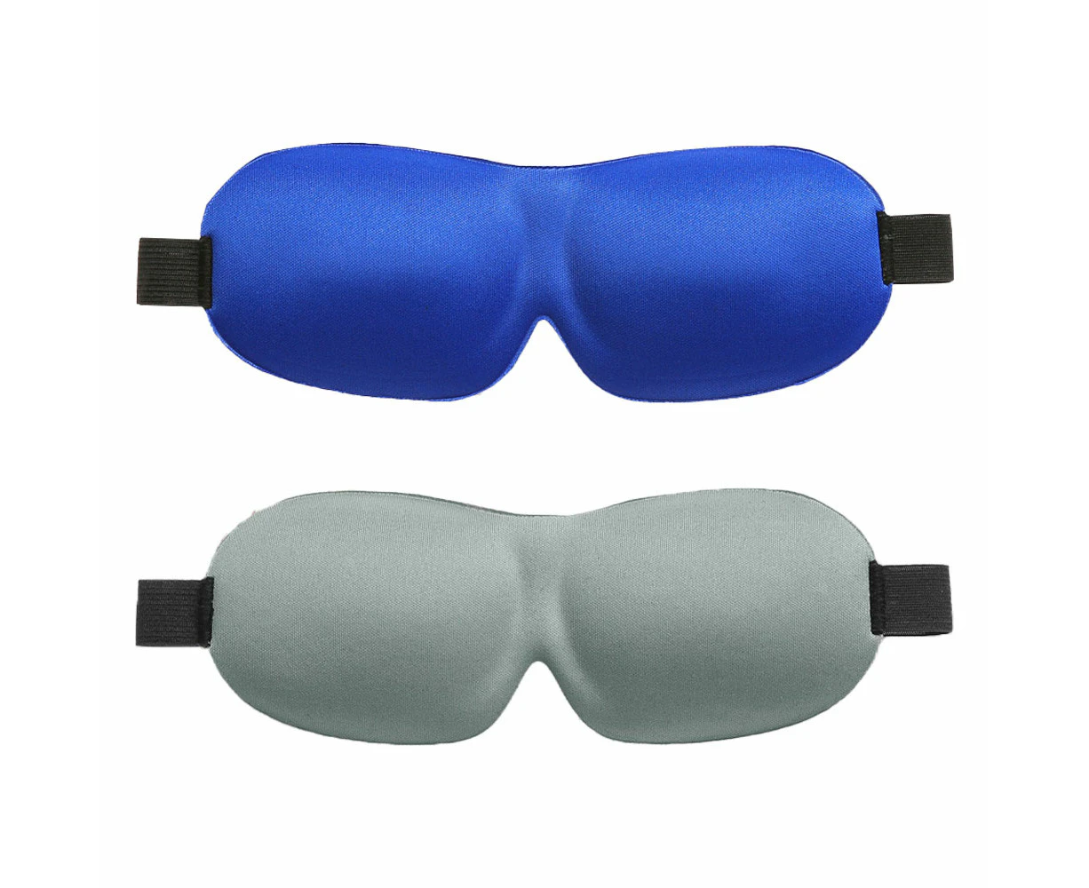 The New 3D Three-Dimensional Shading Sleeping Eye Mask, Made Of Polyester Strips And Sponge,Style2