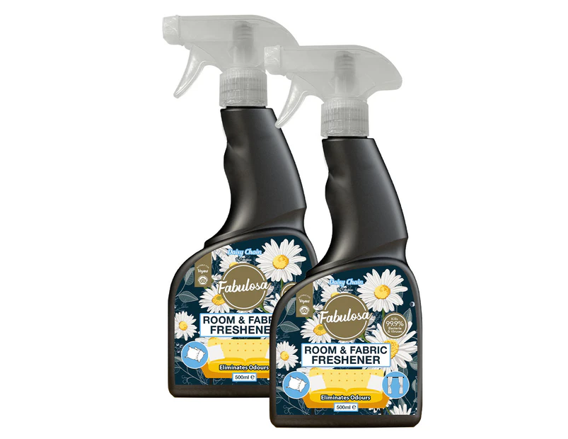 2 x Fabulosa Room & Fabric Freshener Daisy Chain 500mL