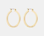 Coach Classic Hoop Earrings - Gold