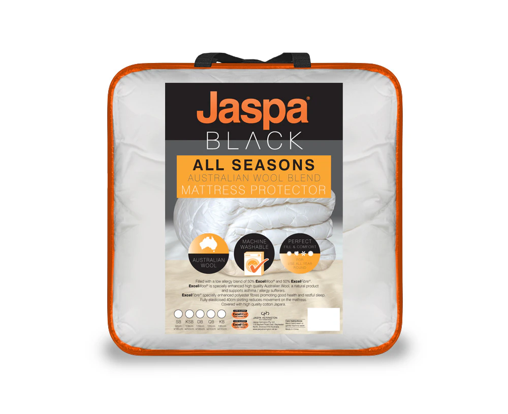 Jaspa Black All Seasons Mattress Protector