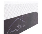 Memory Foam Luxe Hybrid Mattress Cool Gel 25cm Depth Medium Firm