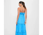 Strappy Tiered Maxi Dress - Lily Loves