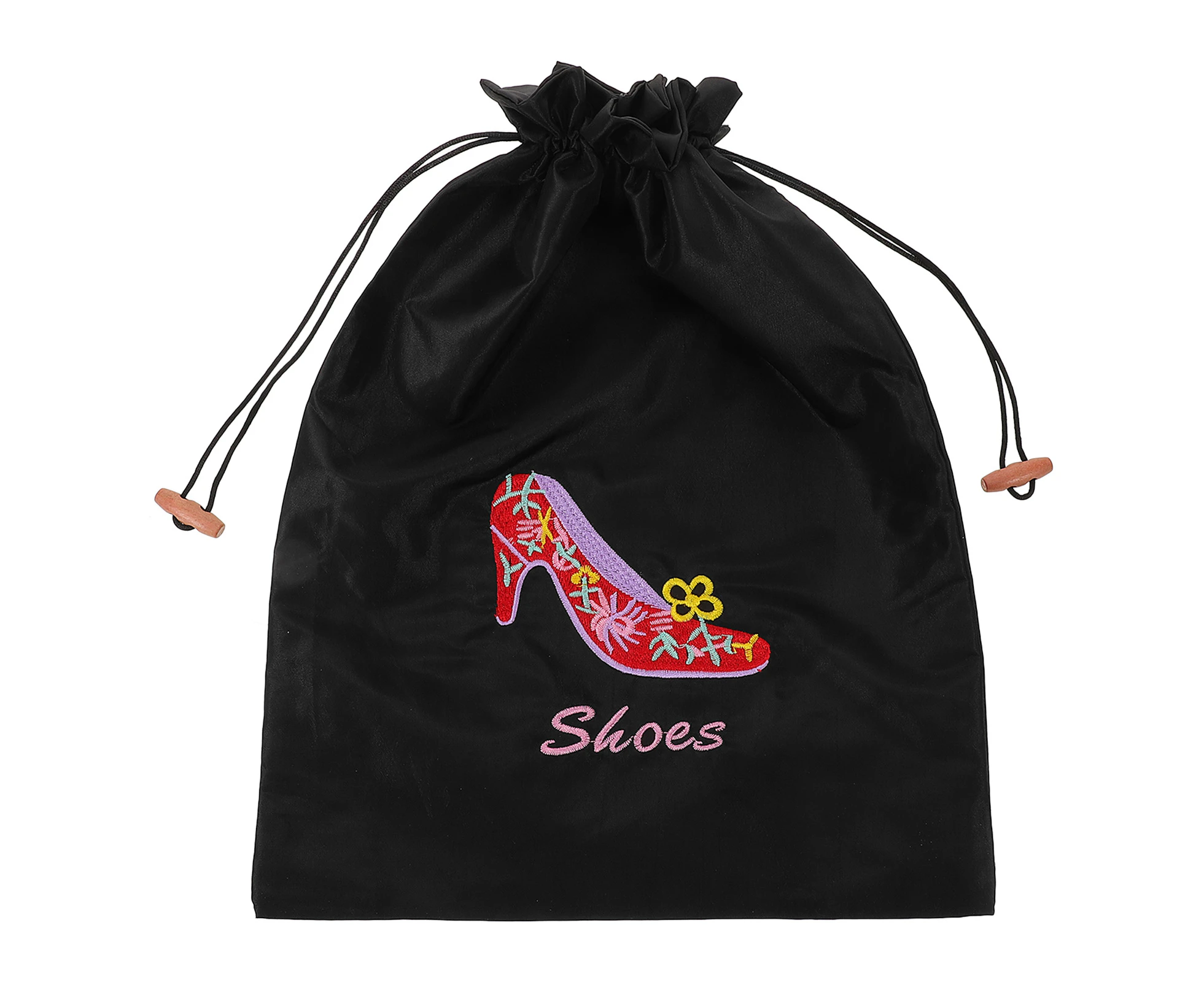 Dance Shoe Carrier Bag Wear-resistant Dancing Shoe Bag Anti-scratch Ballet Shoe Bag Black