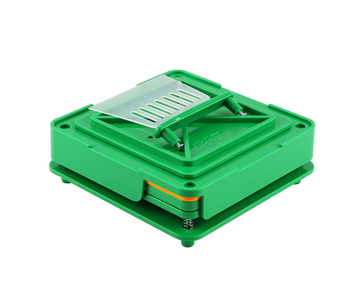 Capsule Filling Tray 00 100 Hole Capsule Filler Capsule Filling Machine Manual Capsule Filler with ,Green