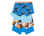 Bonds Boys' Trunks 4-Pack - King Of The Jungle/Blue