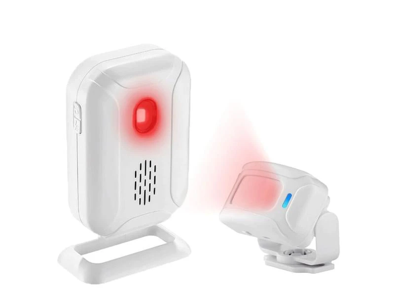 Shop Store Door Entry Chime Alert PIR Wireless Visitor Alarm Motion Sensor Detector