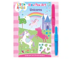 Little Artists Blow Pen Art Unicorns Activity Set