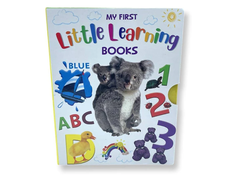 My First Little Learning Books 3-Book Box Set