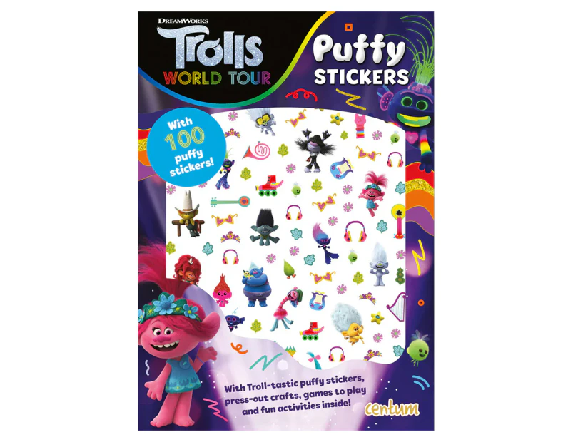 Trolls World Tour Puffy Stickers Activity Book