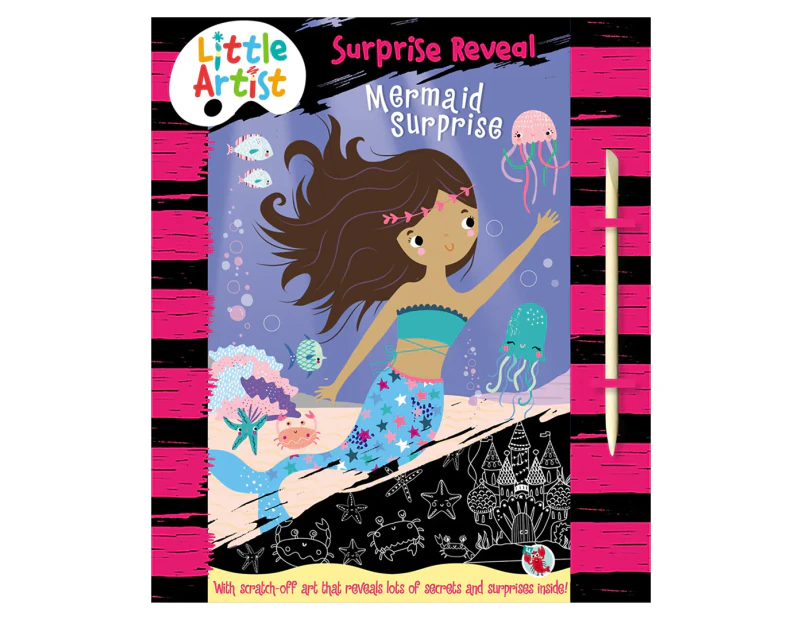 Little Artist Surprise Reveal Mermaid Surprise Activity Book