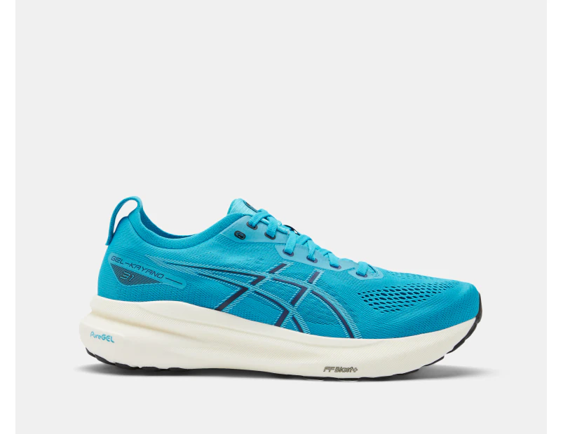 ASICS Men's GEL-Kayano 31 Running Shoes - Digital Aqua/Bright Cyan