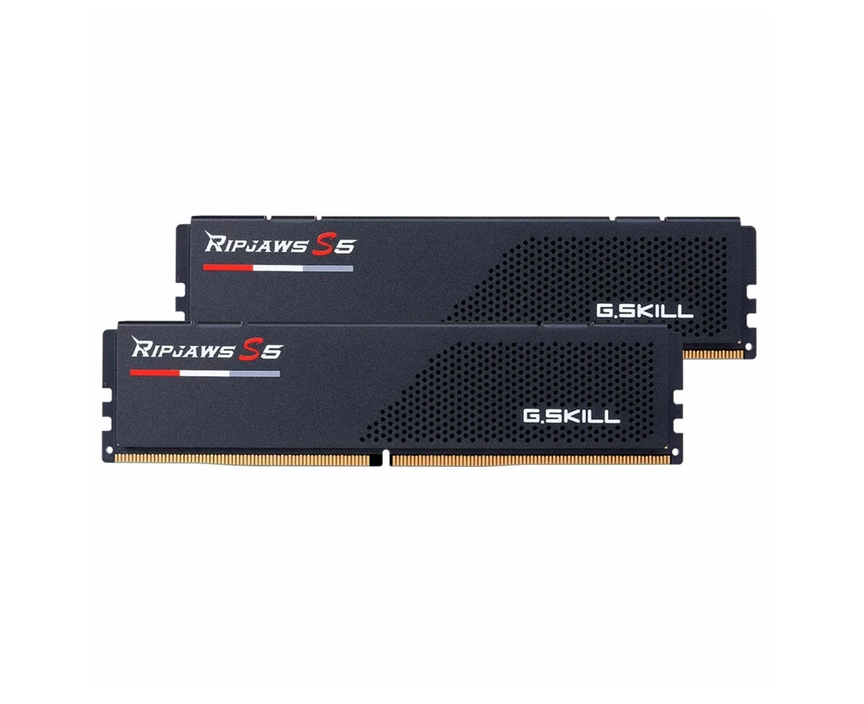 G.SKILL F5-5200J4040A16GX2-RS5K 32GB (2 x 16GB)/ DDR5 5200 MT/s/ Timings 40-40-40-83/ Voltage 1.1V/ Ripjaws S5