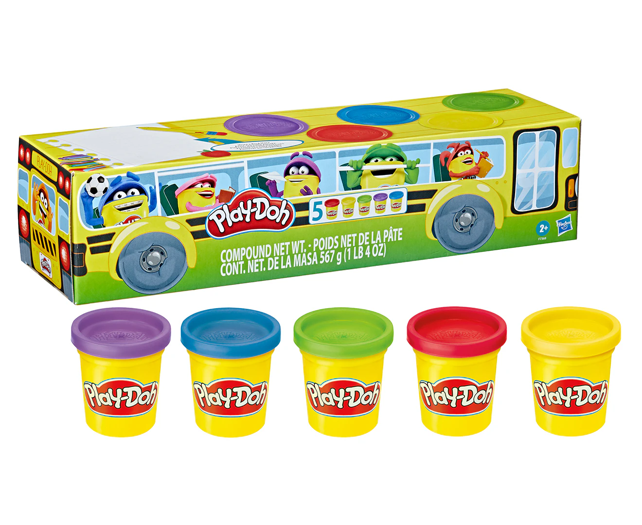 Play-Doh Back To School Tubs 5-Pack