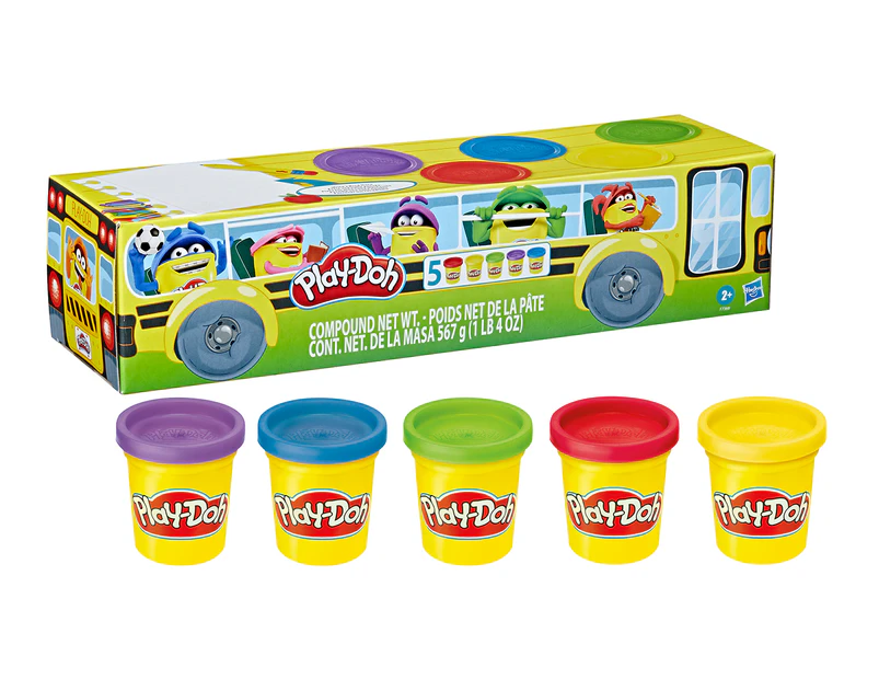 Play-Doh Back To School Tubs 5-Pack