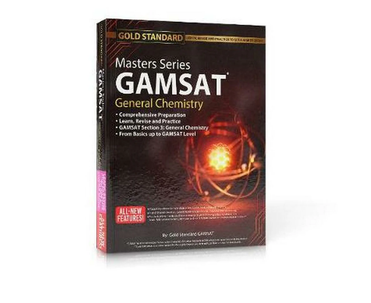 Masters Series GAMSAT General Chemistry Preparation by Gold Standard GAMSAT