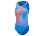 Speedo Youth Girls' Printed Hydrasuit - Multi