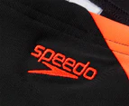 Speedo Boys' Hyperboom Splice Jammers - Black/Siren Red