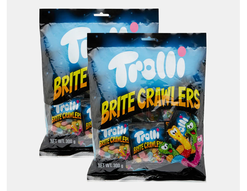 2 x Trolli Brite Crawlers 300g