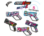 Kazaang BubbleZ Cross Fire Bubble Gun - Streetwise