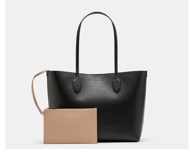 Kate Spade Bleecker Saffiano Leather Large Tote Bag - Black