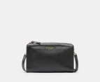 Kate Spade Knott Leather Crossbody Bag - Black