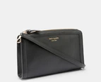 Kate Spade Knott Leather Crossbody Bag - Black