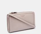 Kate Spade Knott Leather Crossbody Bag - Warm Taupe