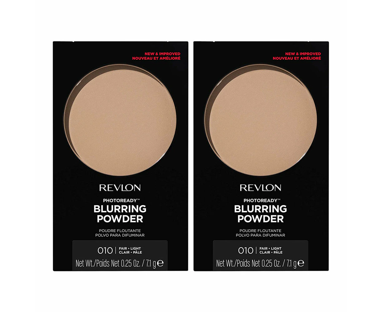 Revlon Photoready Blurring Powder 7.1g 010 Fair Light 2 Pack