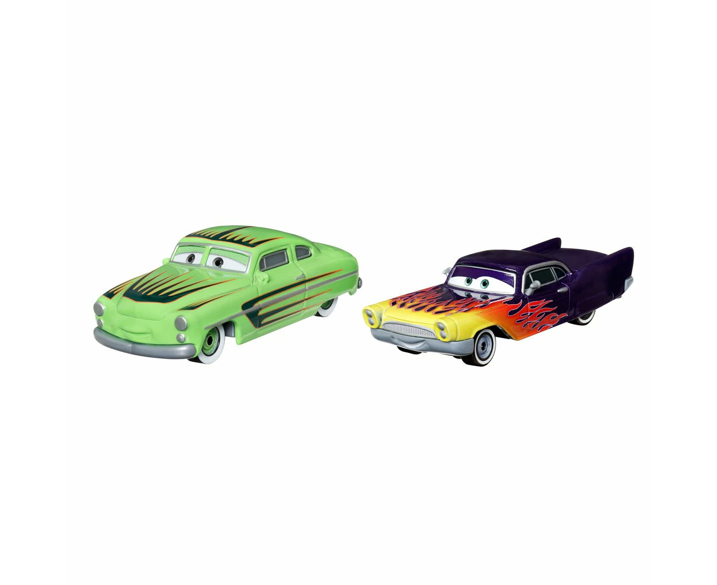 Cars Character Car Vehicle 2-Pack 2024 Mix - Edwin Kranks and Greta