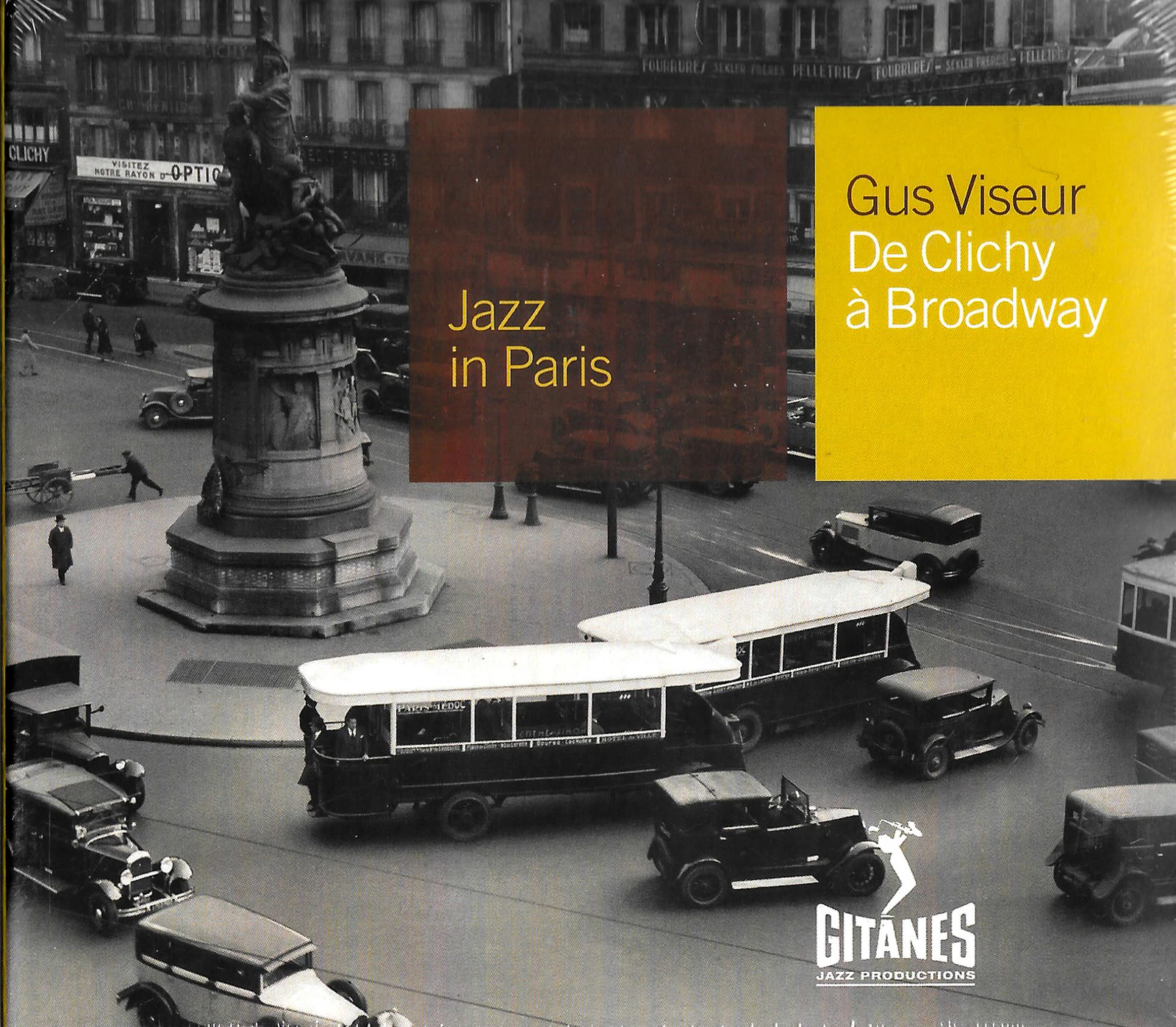 Gus Viseur - De Clichy A Broadway BRAND   SEALED MUSIC ALBUM CD