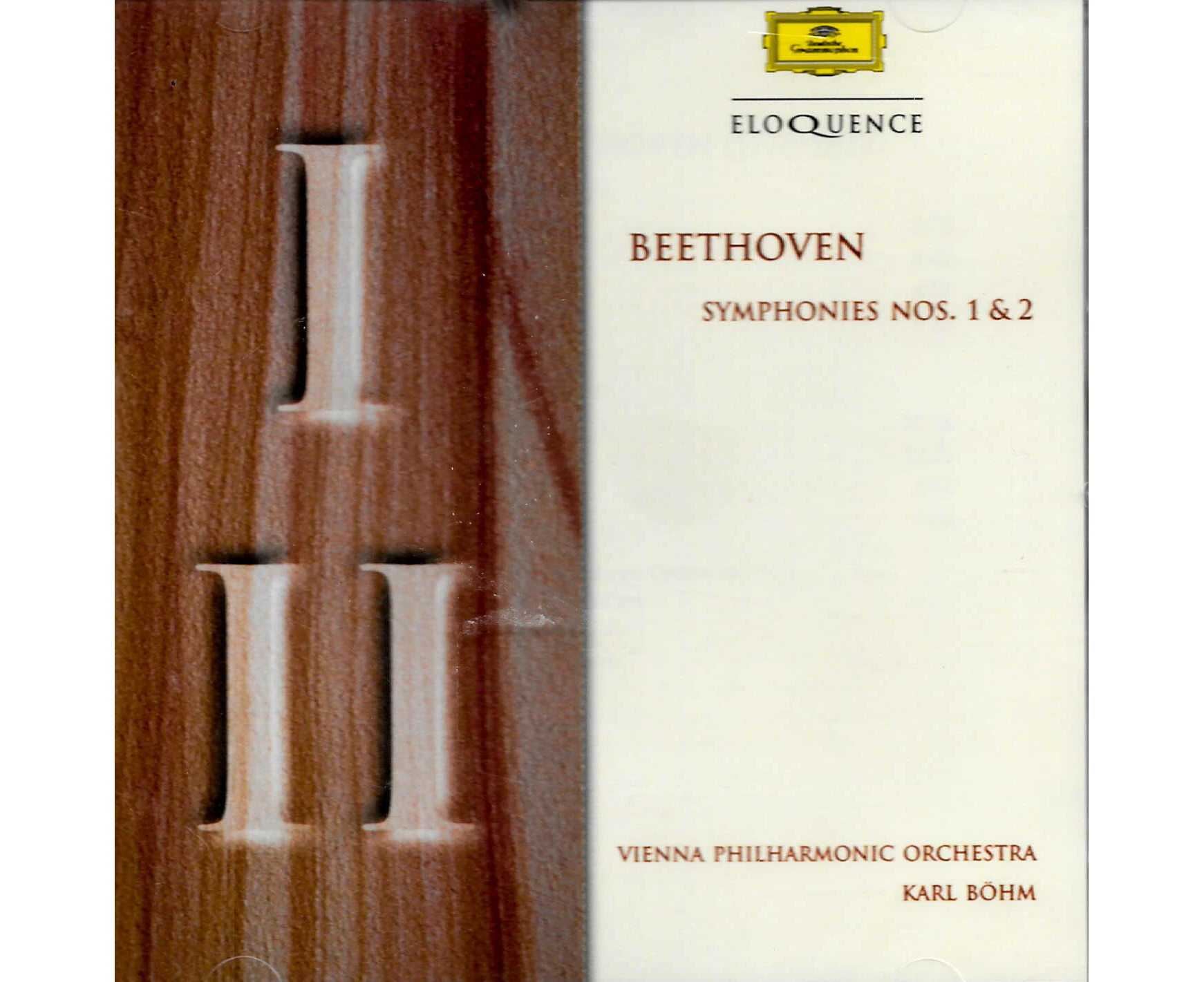 Beethoven, Vienna Philharmonic Orchestra, Karl Bohm - Symphonies Nos. 1 & 2 CD