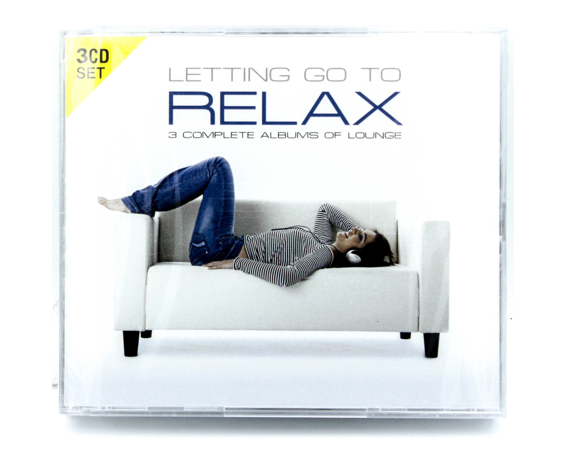 3 DISC SET LETTING GO TO RELAX 3 DISC MOOD/LOUNGE/RELAXATION/CALM CD   SEALED