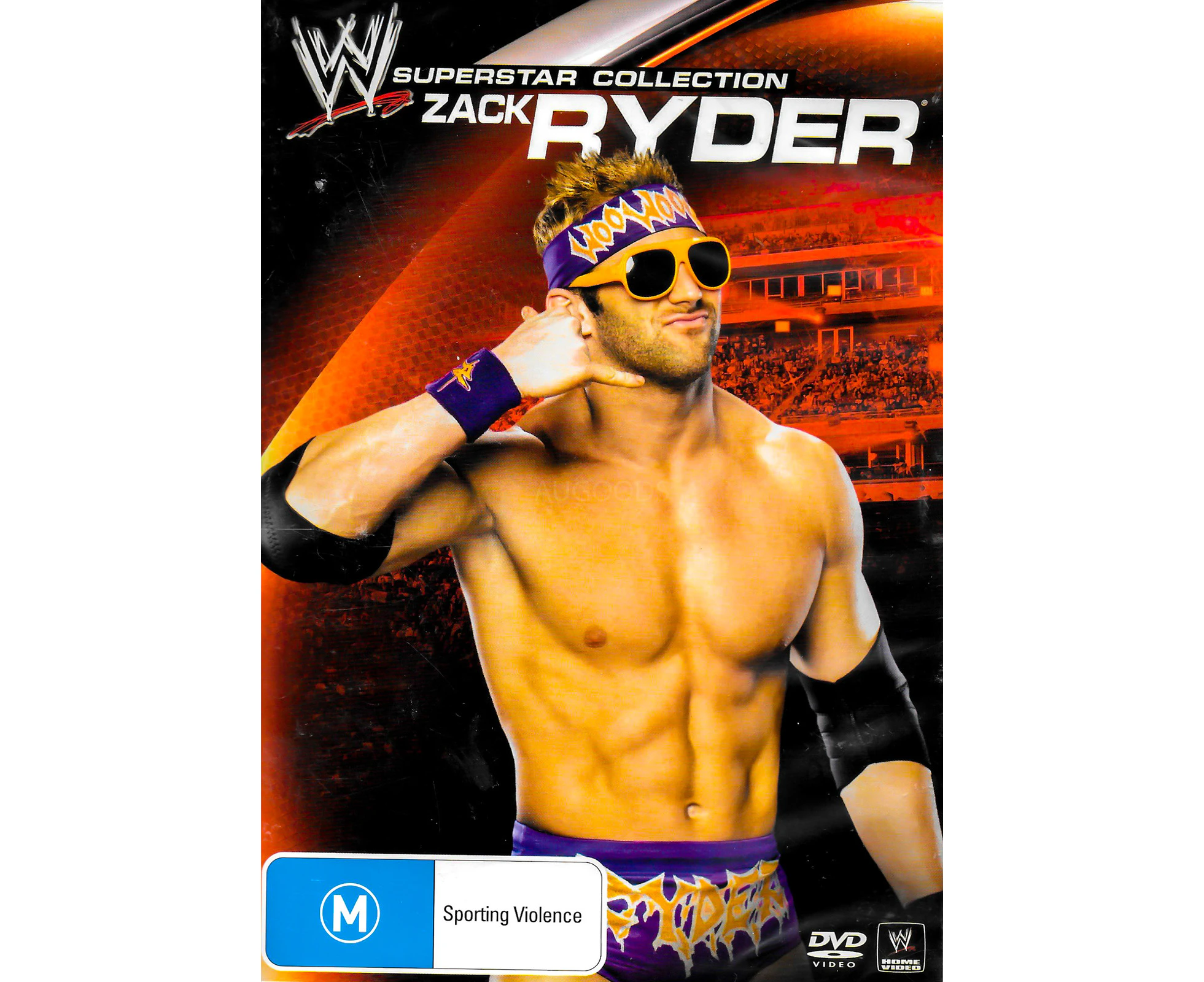 W SUPERSTAR COLLECTION ZACK RYDER - Rare DVD Aus Stock New Region 4