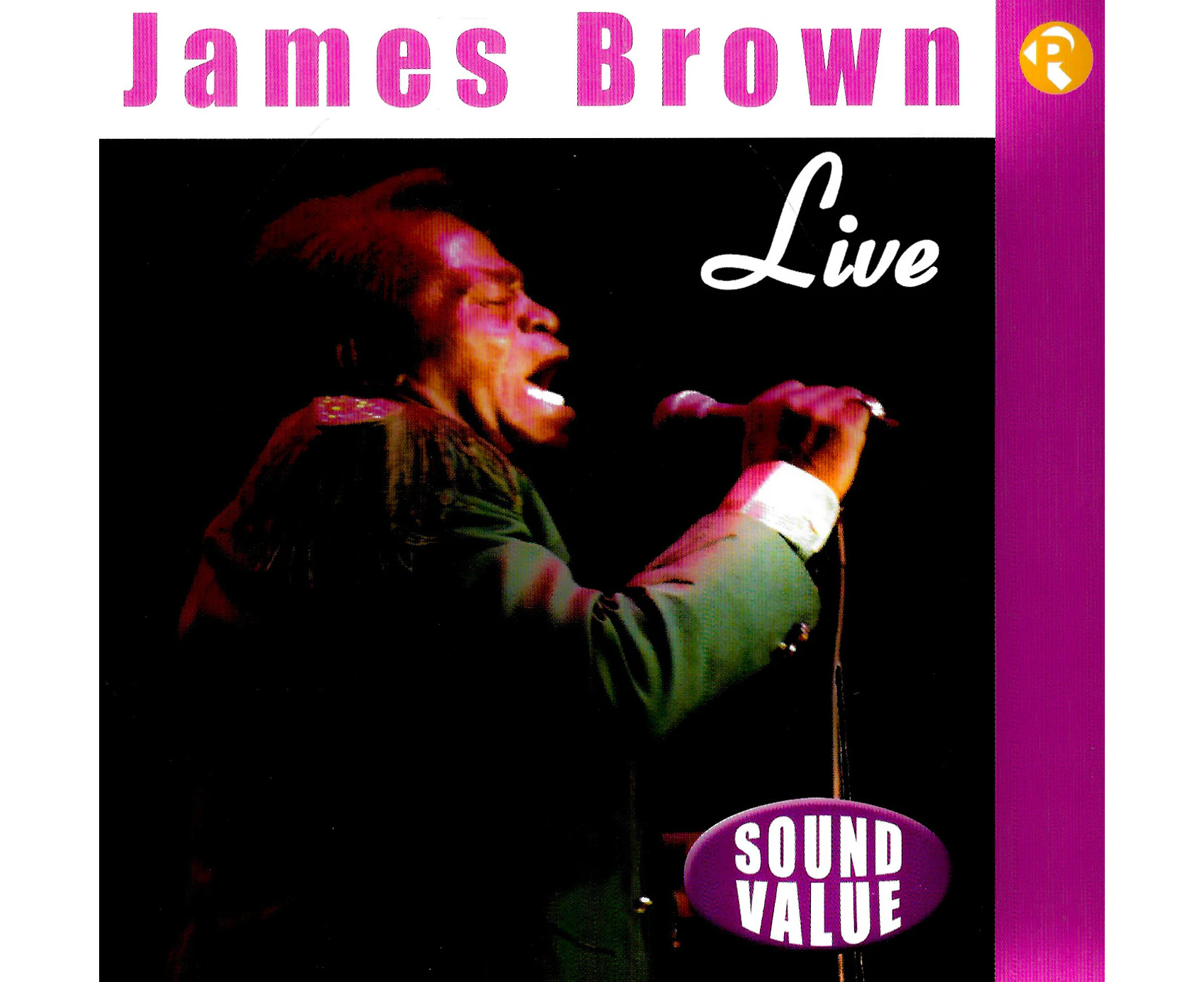 James Brown Live Sound Value CD