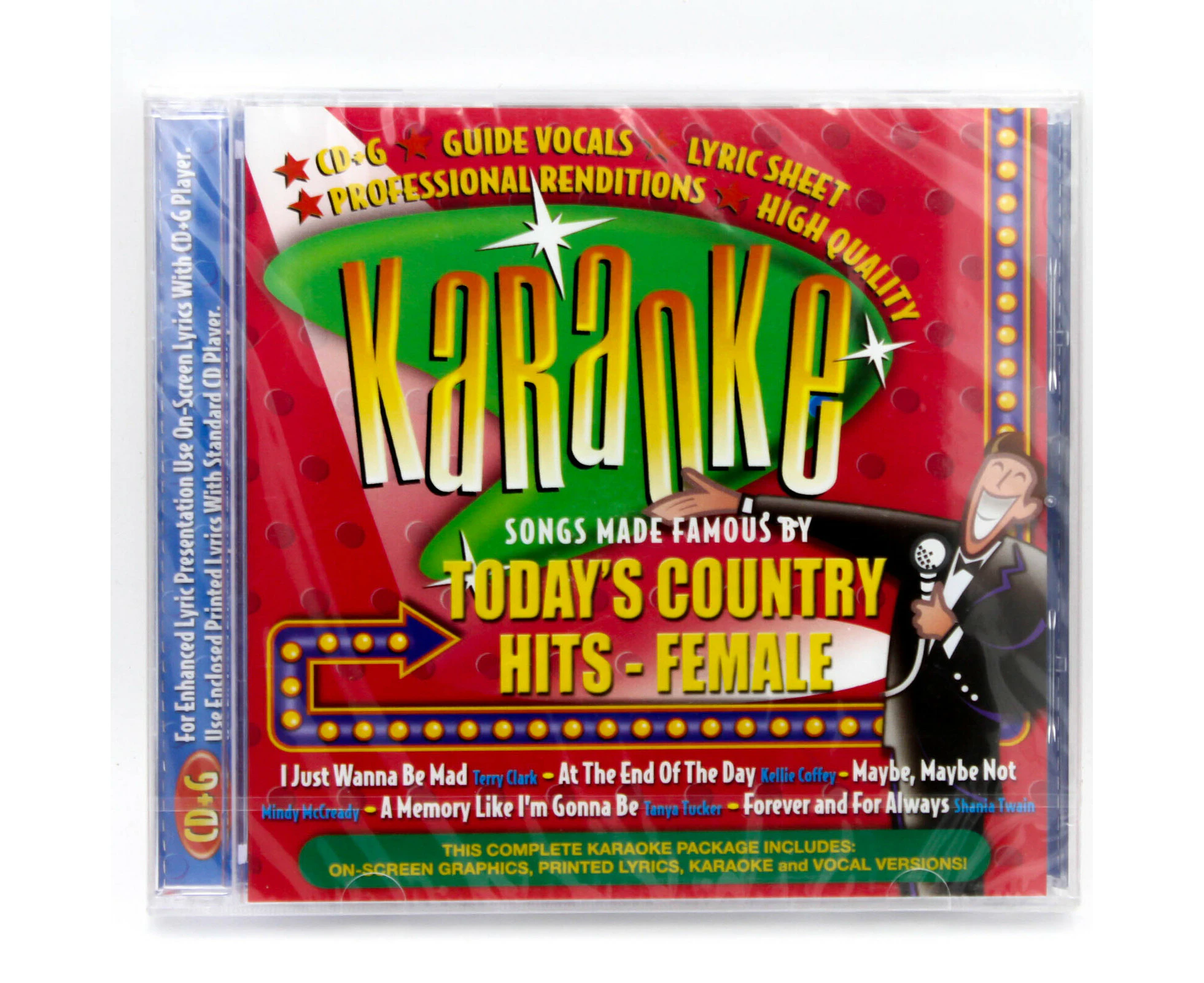 Karoake - Todays Country Hit (Female) CD